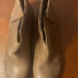 LUCKY BRAND SHORT BOOTIES BOOTS GENUINE LEATHER